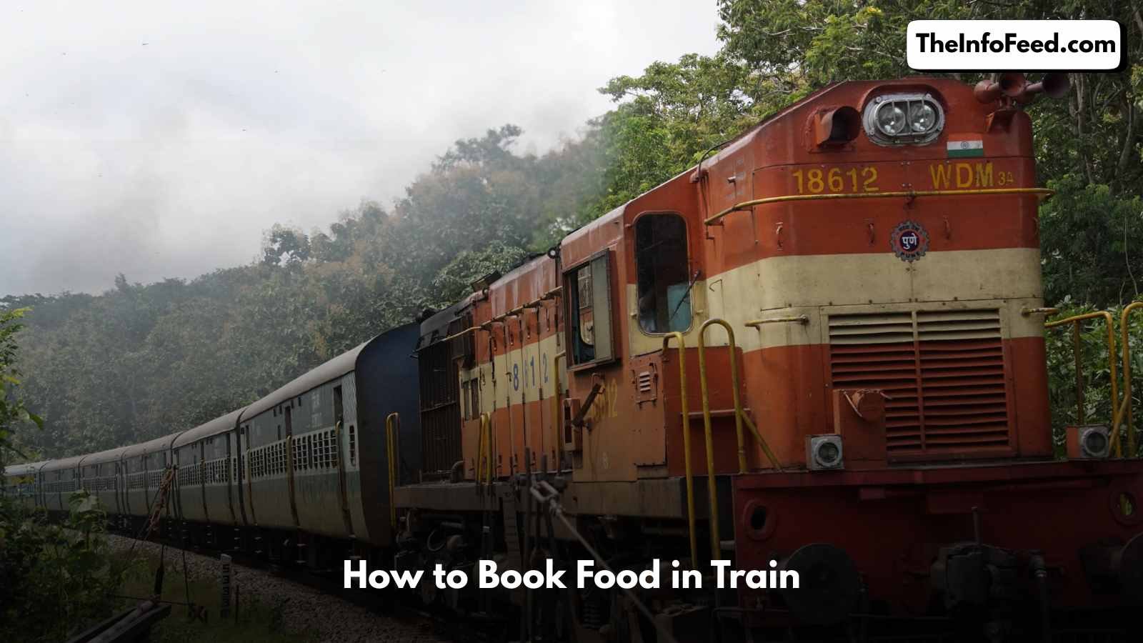 How to Book Food in Train
